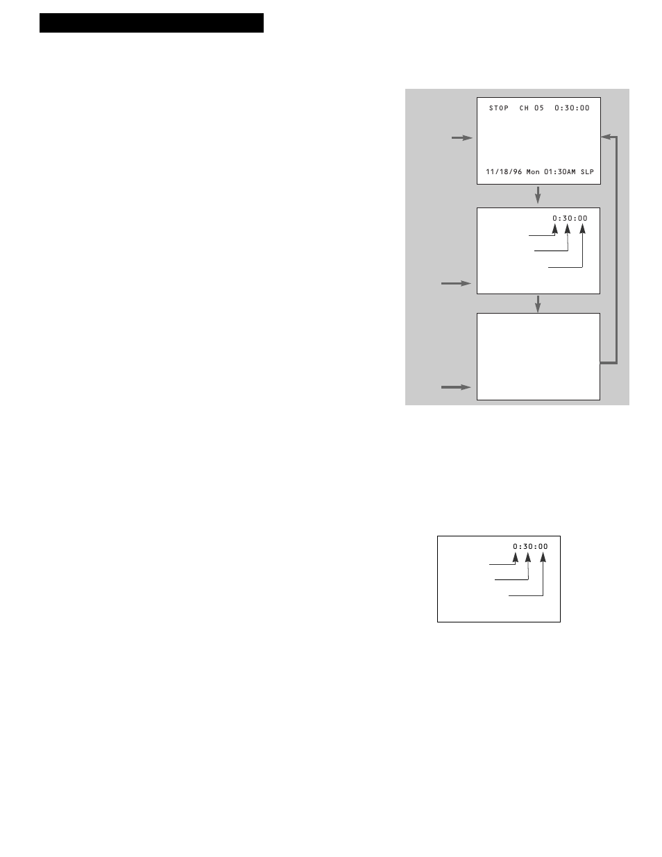 Using the playback features, Playing a tape display button, Time counter | RCA VG4251 User Manual | Page 17 / 36