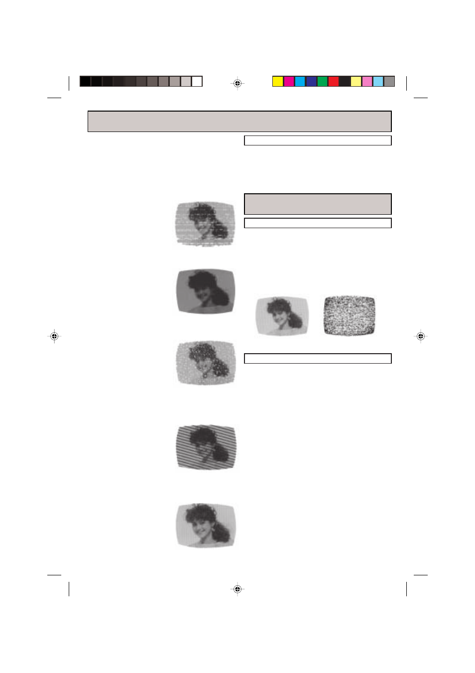 Reception disturbances, Video head cleaning | RCA 19V400TV User Manual | Page 28 / 32