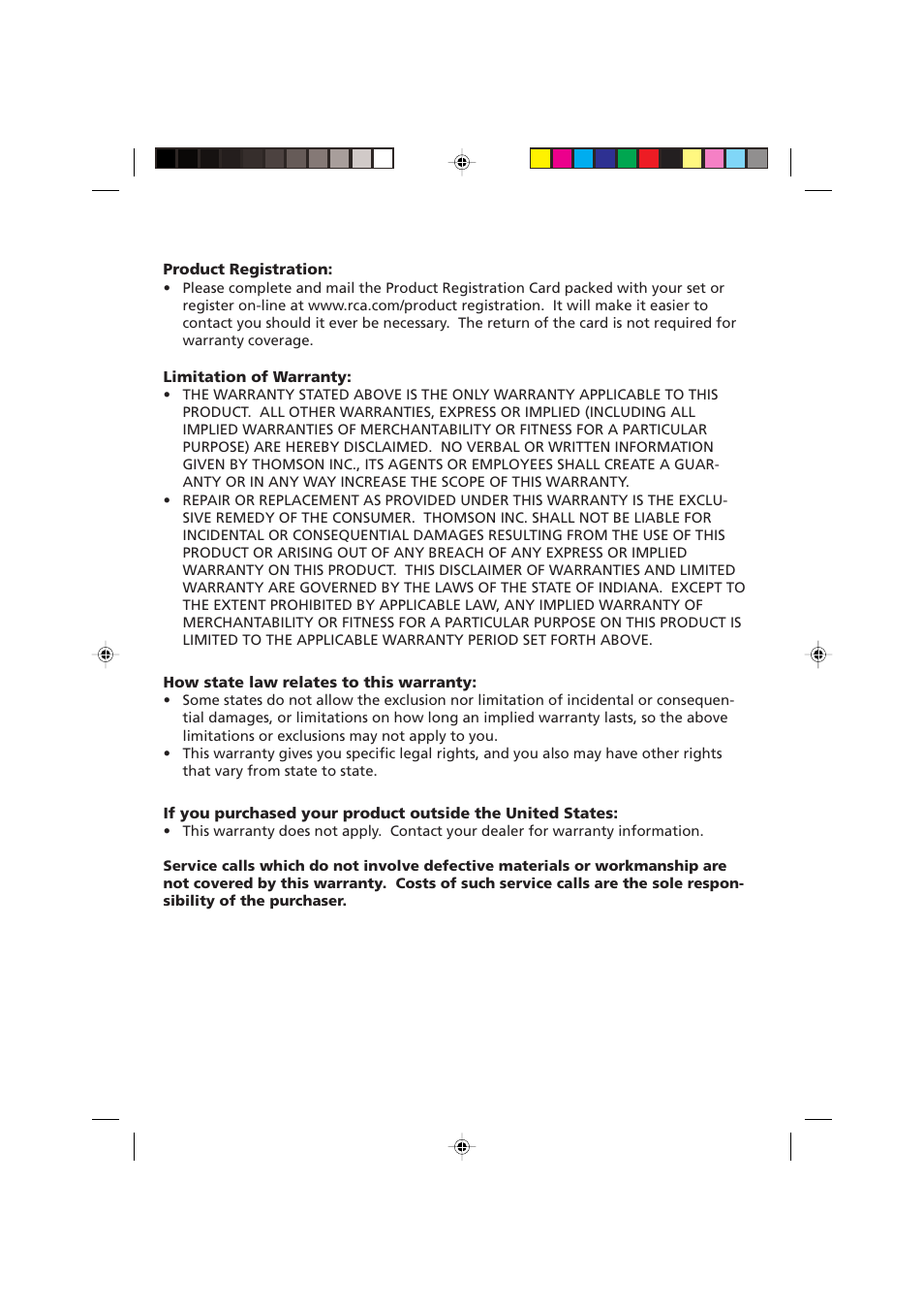 RCA 19V400TV User Manual | Page 31 / 32