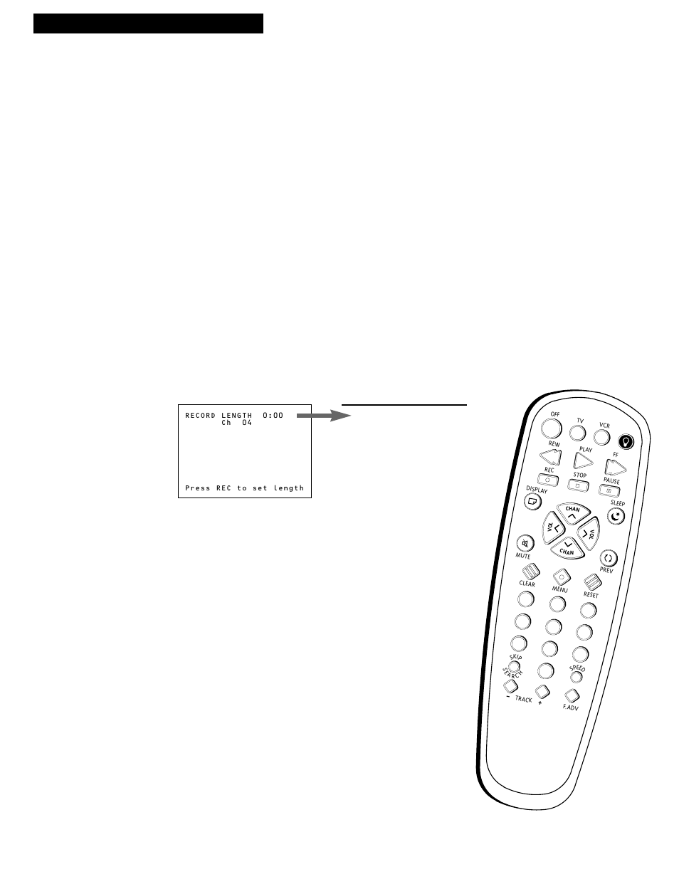 Express recording, 24 recording a program, How to use express recording | RCA 1543007A User Manual | Page 26 / 42