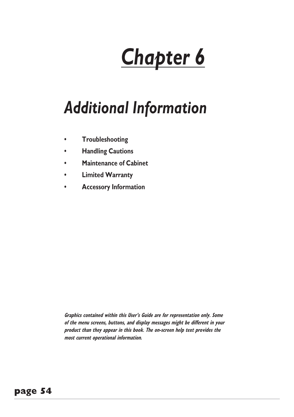 Chapter 6, Additional information | RCA DRC8300N User Manual | Page 56 / 64