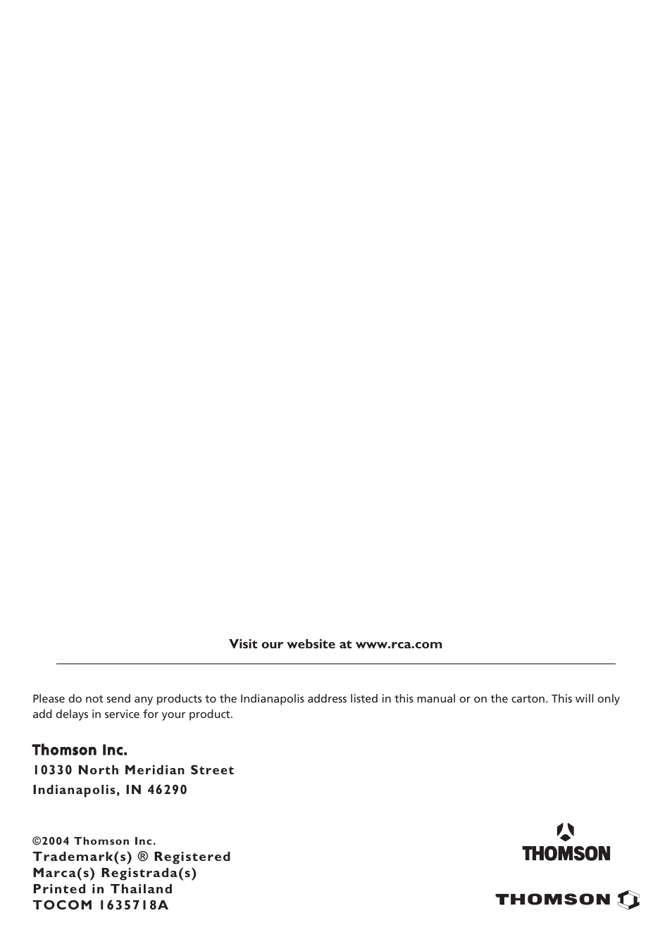 RCA DRC8300N User Manual | Page 64 / 64