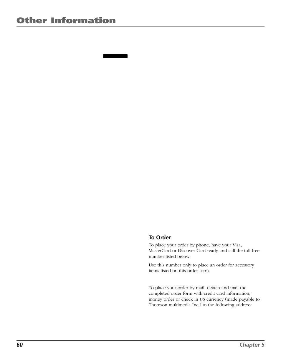 Other information | RCA F27650 User Manual | Page 62 / 64