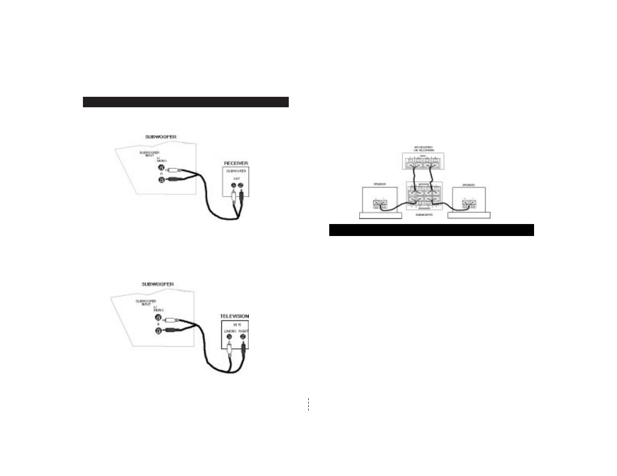 RCA SUBWOOFER & SATELLITE SPEAKERS User Manual | Page 2 / 4