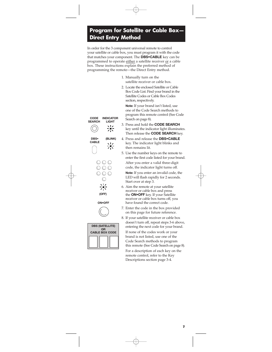 RCA RCU403 User Manual | Page 7 / 16