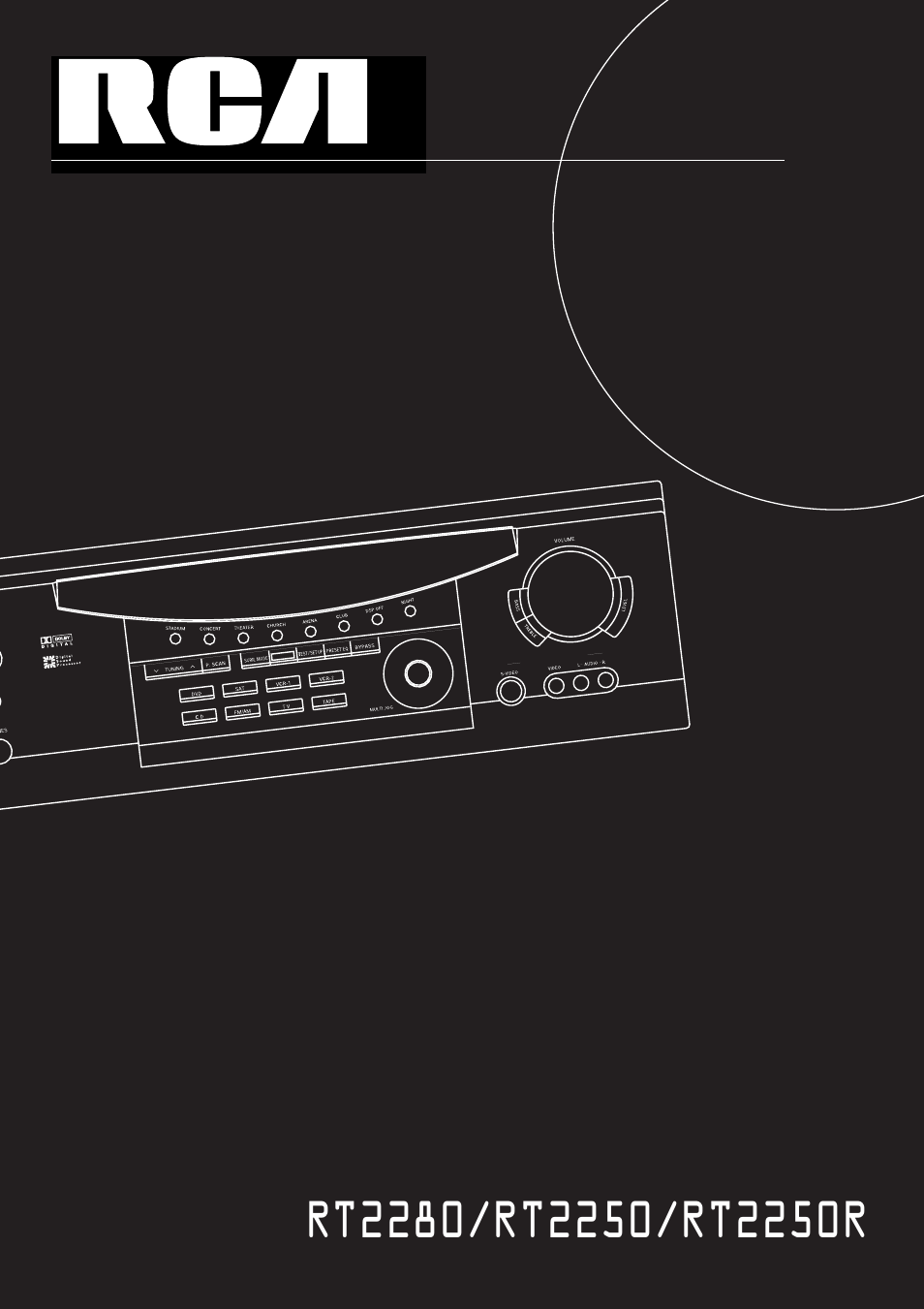 RCA HOME THEATER AV SURROUND RECEIVER RT2280 User Manual | 31 pages
