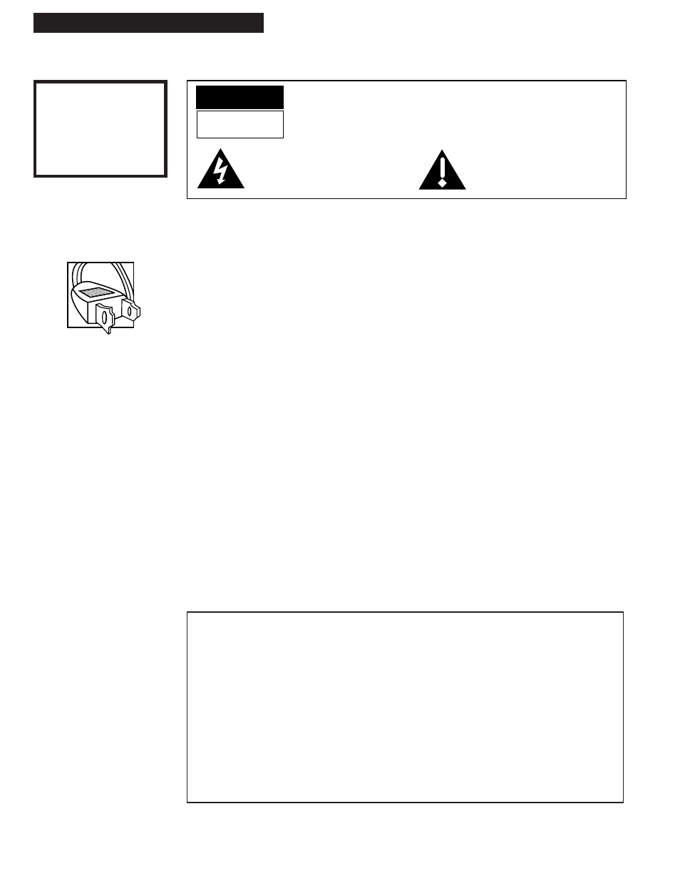 Important information, Warnings, Cautions | Note to cable tv installer, Product registration, Warning | RCA VR613HF User Manual | Page 2 / 40