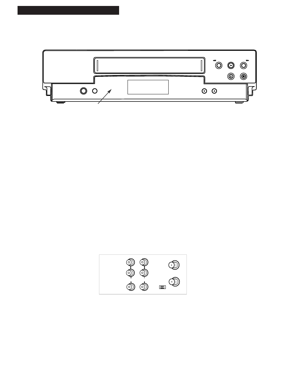 References, Location of controls, 31 back panel | Front panel | RCA VR613HF User Manual | Page 33 / 40