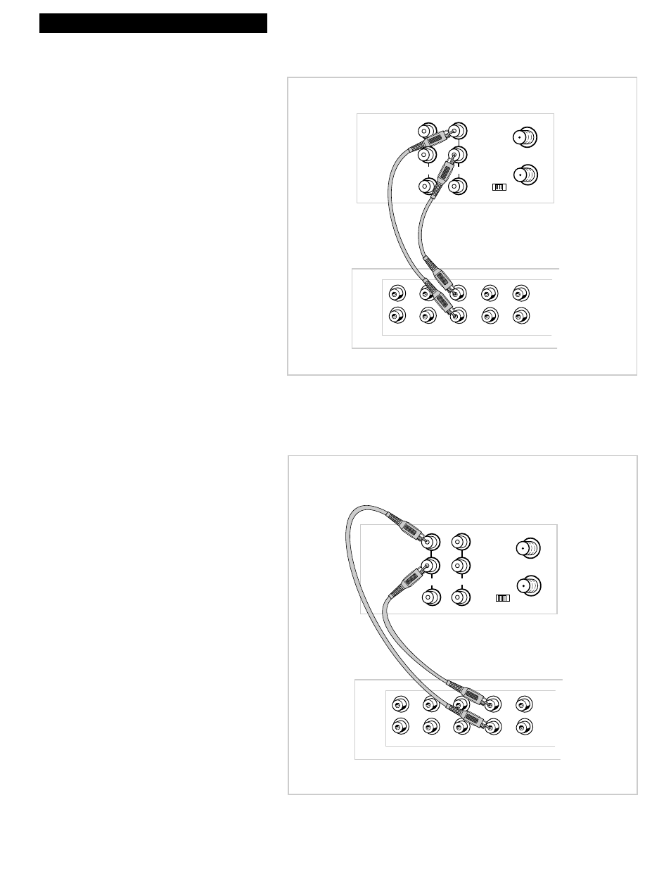 Connecting a stereo amplifier/receiver, 7hooking up the vcr, Back of vcr | Back of amplifier/receiver, Record on the vcr from an amplifier/receiver | RCA VR613HF User Manual | Page 9 / 40