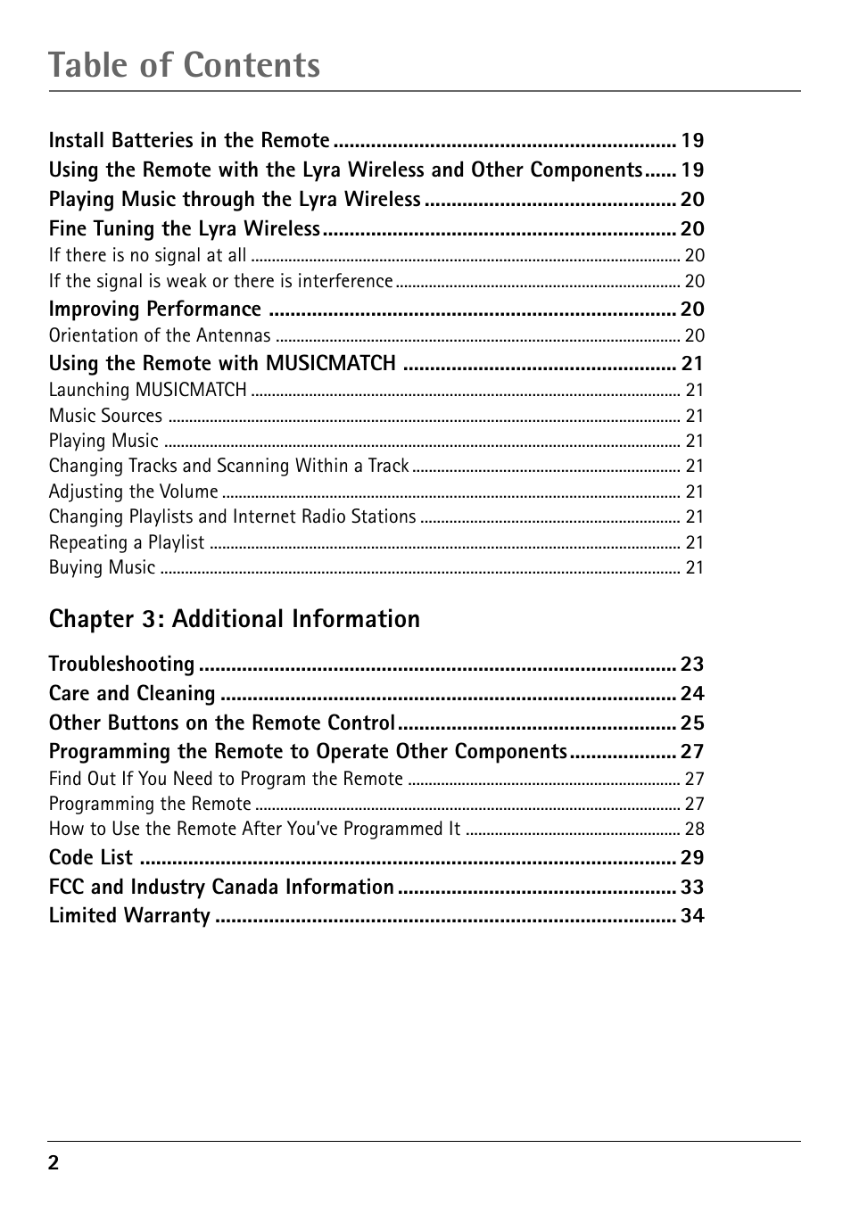 RCA RD900W User Manual | Page 4 / 40