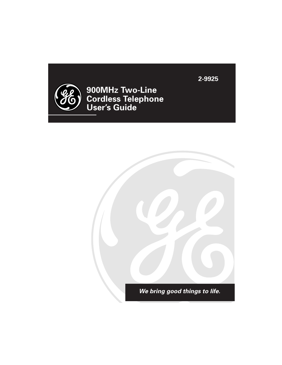 RCA 2-9925 User Manual | 28 pages