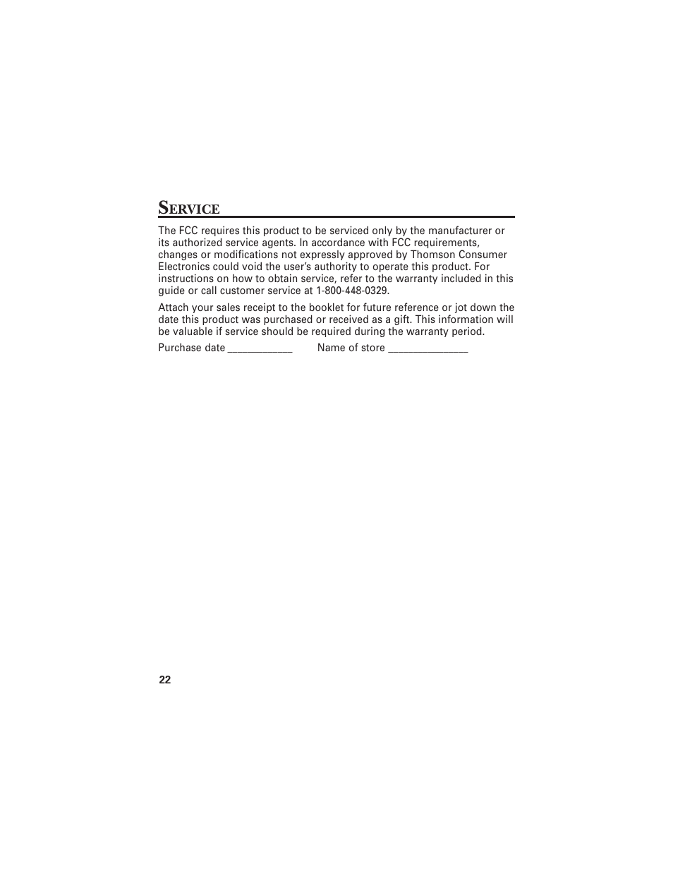 RCA 2-9925 User Manual | Page 24 / 28