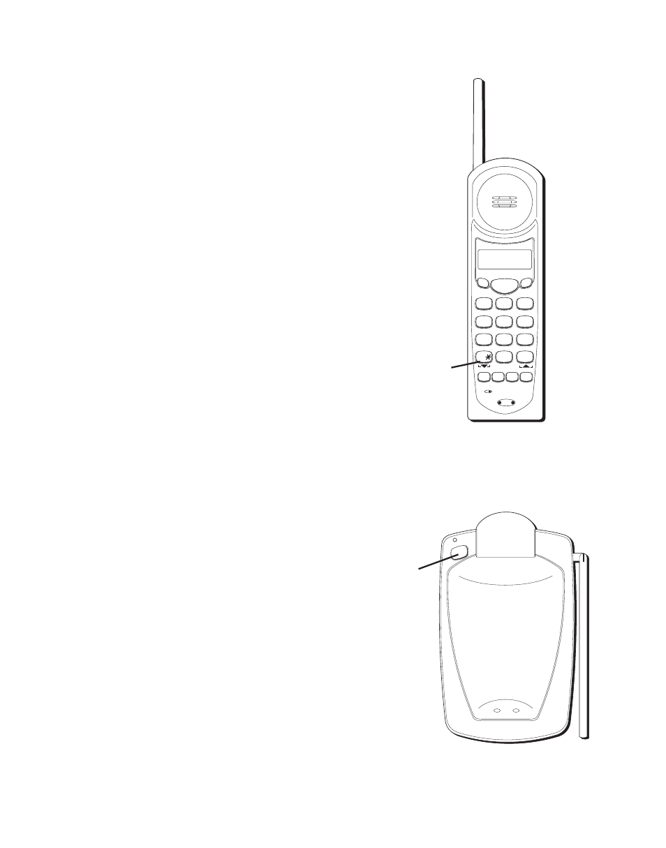 Emporary, Inding, Andset | Page/find button, Tone button | RCA 26730 User Manual | Page 10 / 64