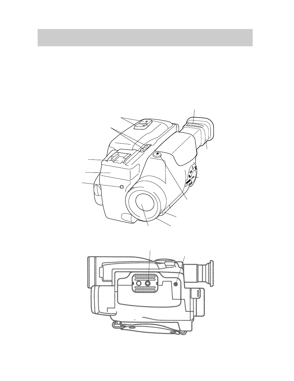 Play back what you have recorded, Review the camcorder controls, First-time operation | Continued) 14, Review the camcorder controls. 10 | RCA Pro845 User Manual | Page 16 / 52