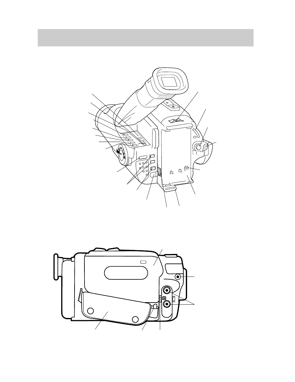 First-time operation, Continued) 15, Review the camcorder controls | Continued) | RCA Pro845 User Manual | Page 17 / 52