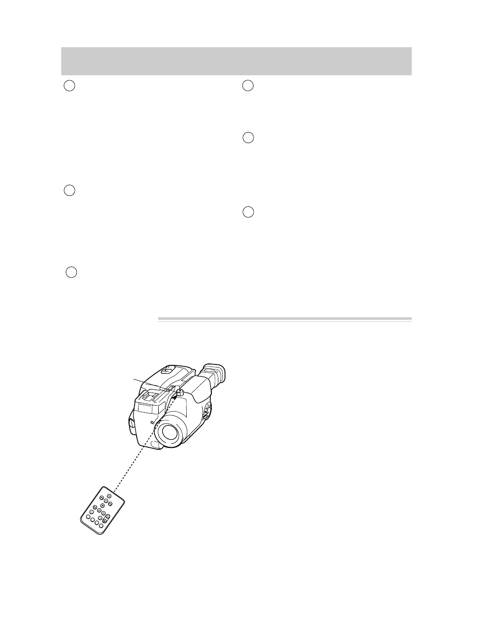 Remote control sensor, Remote control | RCA Pro845 User Manual | Page 19 / 52