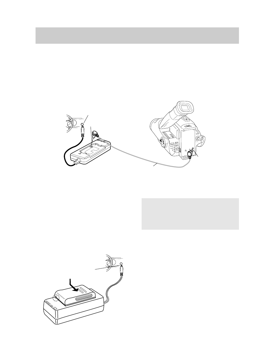 Optionalcar cord adapter/charger, Powering your camcorder, Optional thomson dcc05 car cord adapter/charger | Display rec eject rew play ff pause stop | RCA Pro845 User Manual | Page 24 / 52