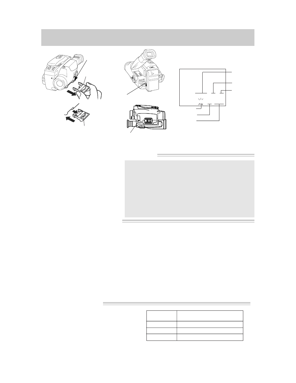 Recording features, Date and time display, Cautions | RCA Pro845 User Manual | Page 26 / 52