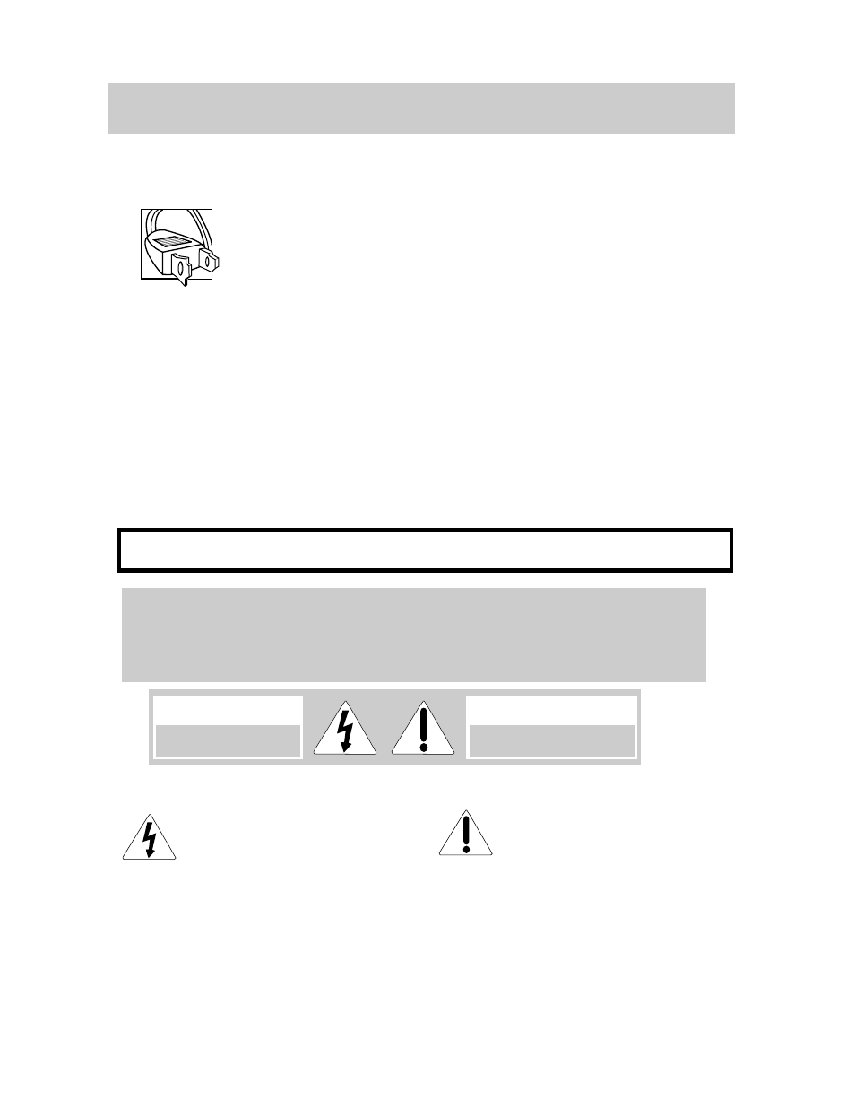 Safety precautions, Warning | RCA Pro845 User Manual | Page 3 / 52