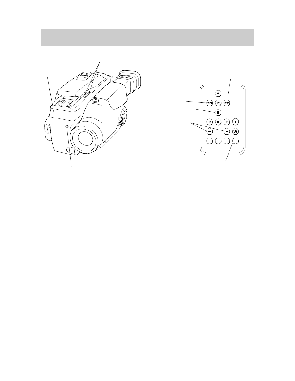 Quick review, Camera edit, Microphone | Tally light, Automatic head cleaner, Special features | RCA Pro845 User Manual | Page 30 / 52