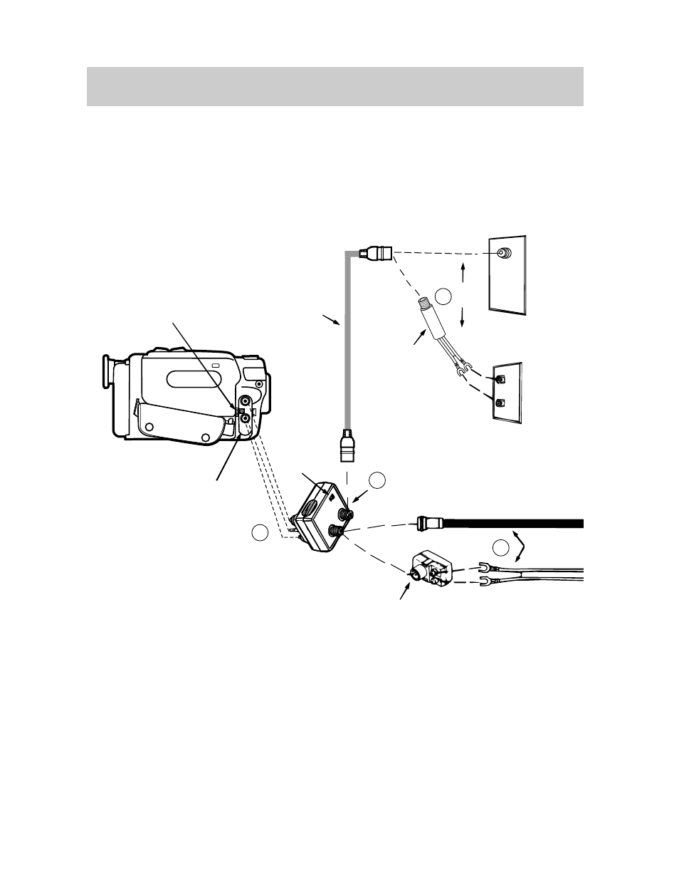 Playback on a tv without audio/video inputs | RCA Pro845 User Manual | Page 40 / 52