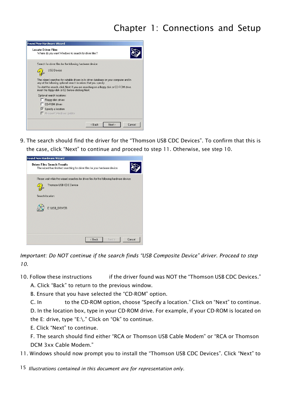 Chapter 1: connections and setup | RCA THG540 User Manual | Page 20 / 36
