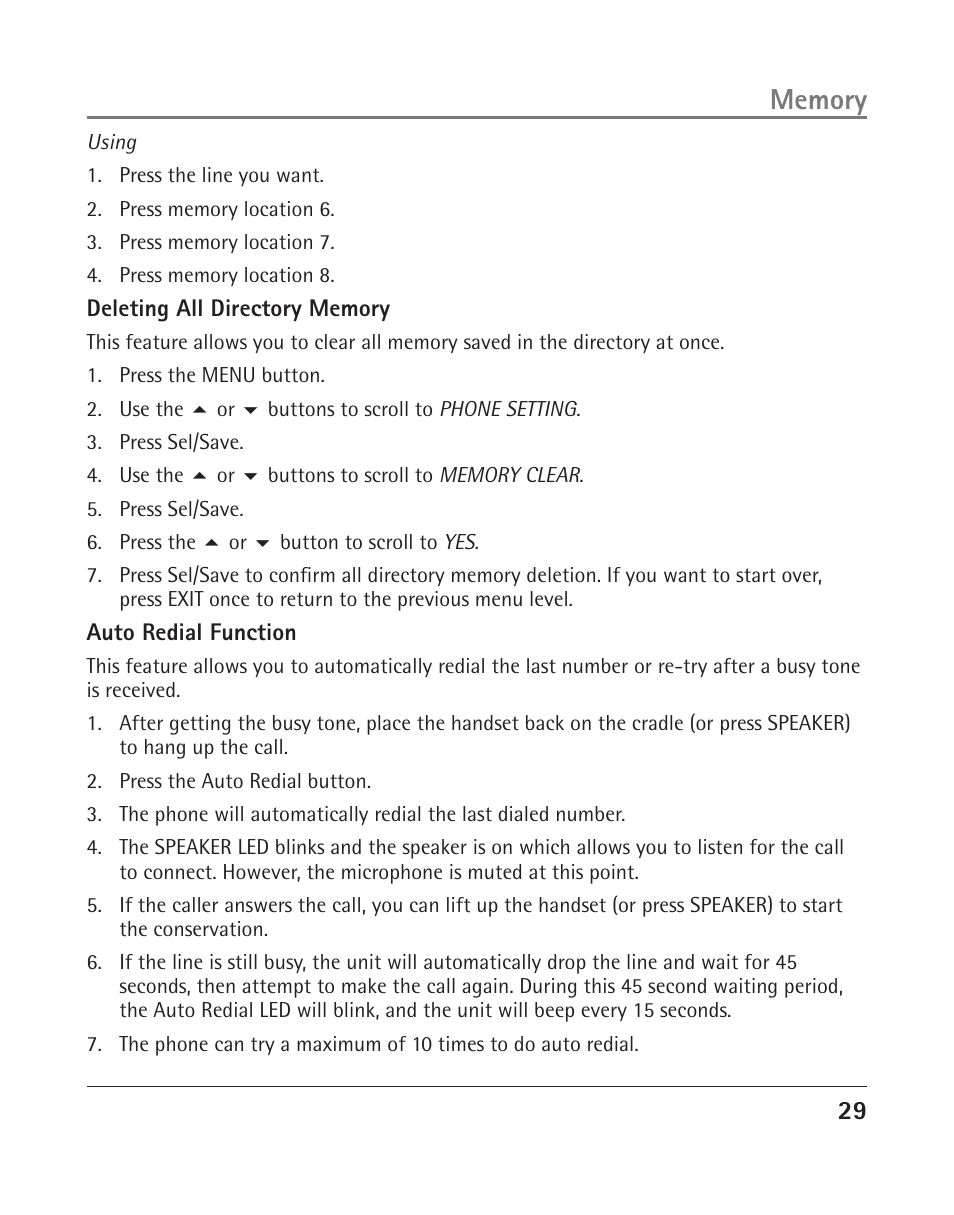 RCA 25204 User Manual | Page 29 / 76