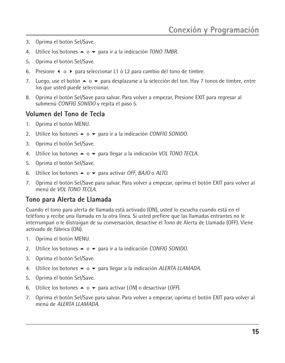 Conexión y programación | RCA 25204 User Manual | Page 53 / 76