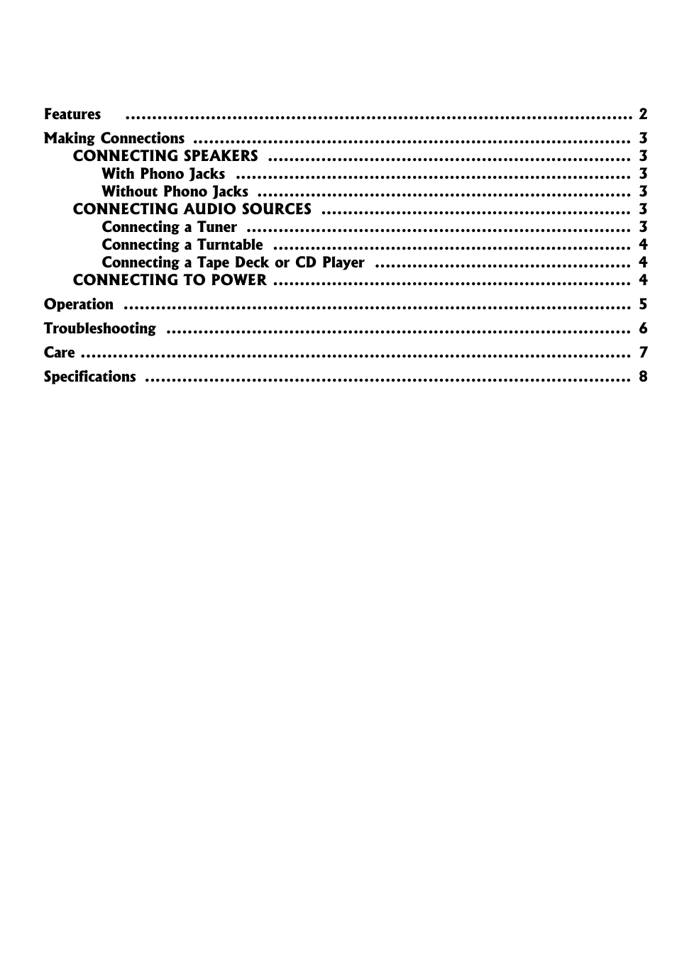 RCA SA-155 User Manual | Page 2 / 9