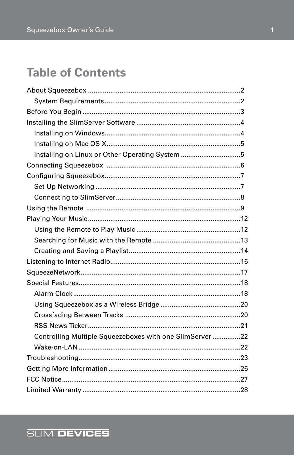 RCA SLIM DEVICE User Manual | Page 3 / 32