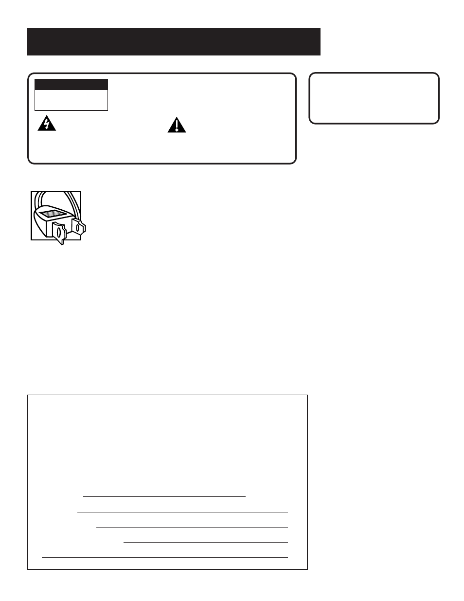Important information, Product registration | RCA VR636HF User Manual | Page 2 / 72