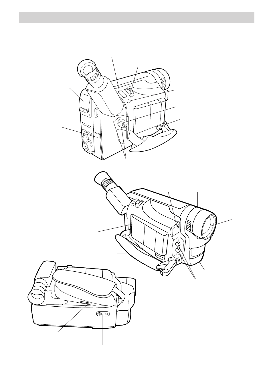 First-time operation, Review camcorder’s operating controls | RCA CC6392 User Manual | Page 13 / 92