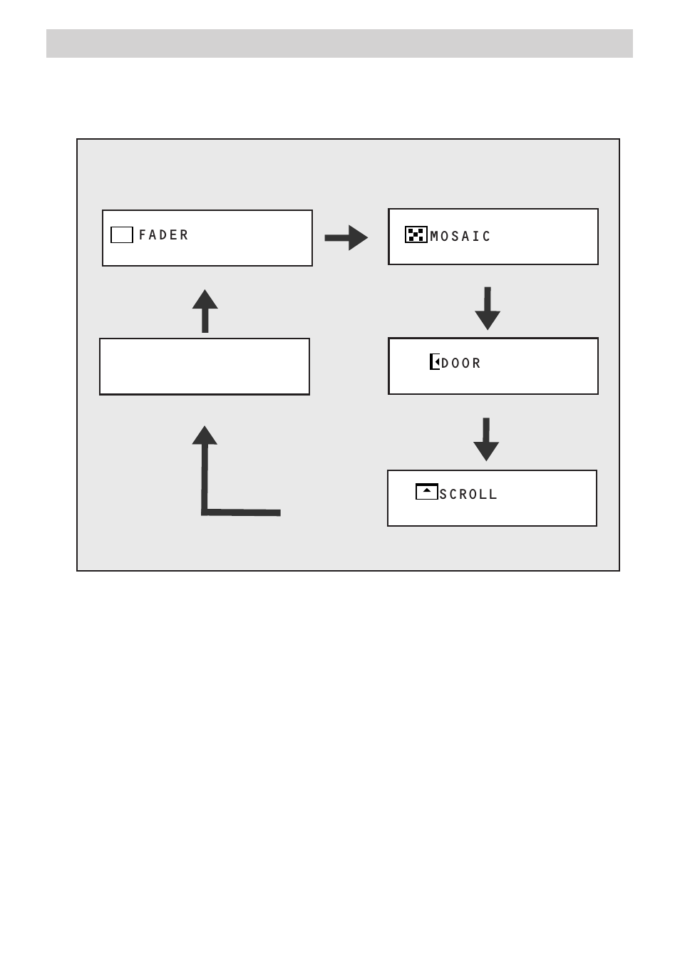 Recording, Lcd monitor or viewfinder displays, Fade or wipe in or out | RCA CC6392 User Manual | Page 45 / 92