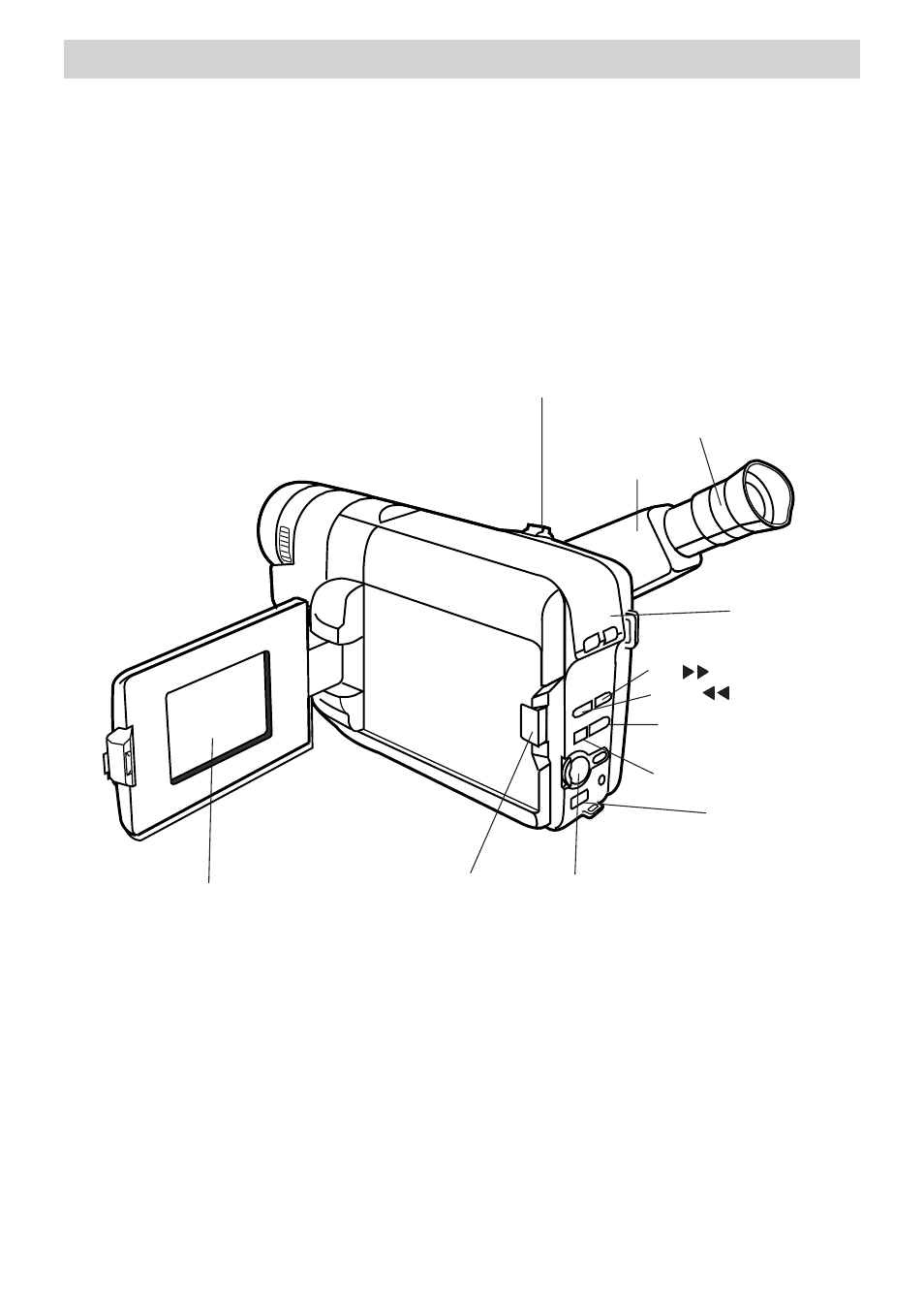 Use the lcd monitor or viewfinder for playback, Use the lcd monitor or, Viewfinder for playback | Playback | RCA CC6392 User Manual | Page 60 / 92