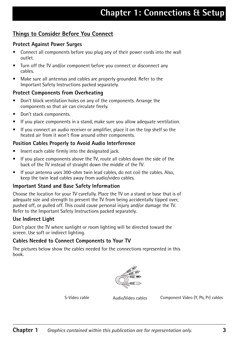 Chapter 1: connections & setup | RCA 1616362A User Manual | Page 5 / 32