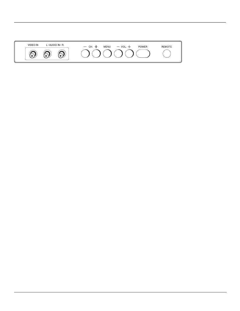 The front of your tv, Connections & setup the front of your tv | RCA CR20310 User Manual | Page 10 / 24