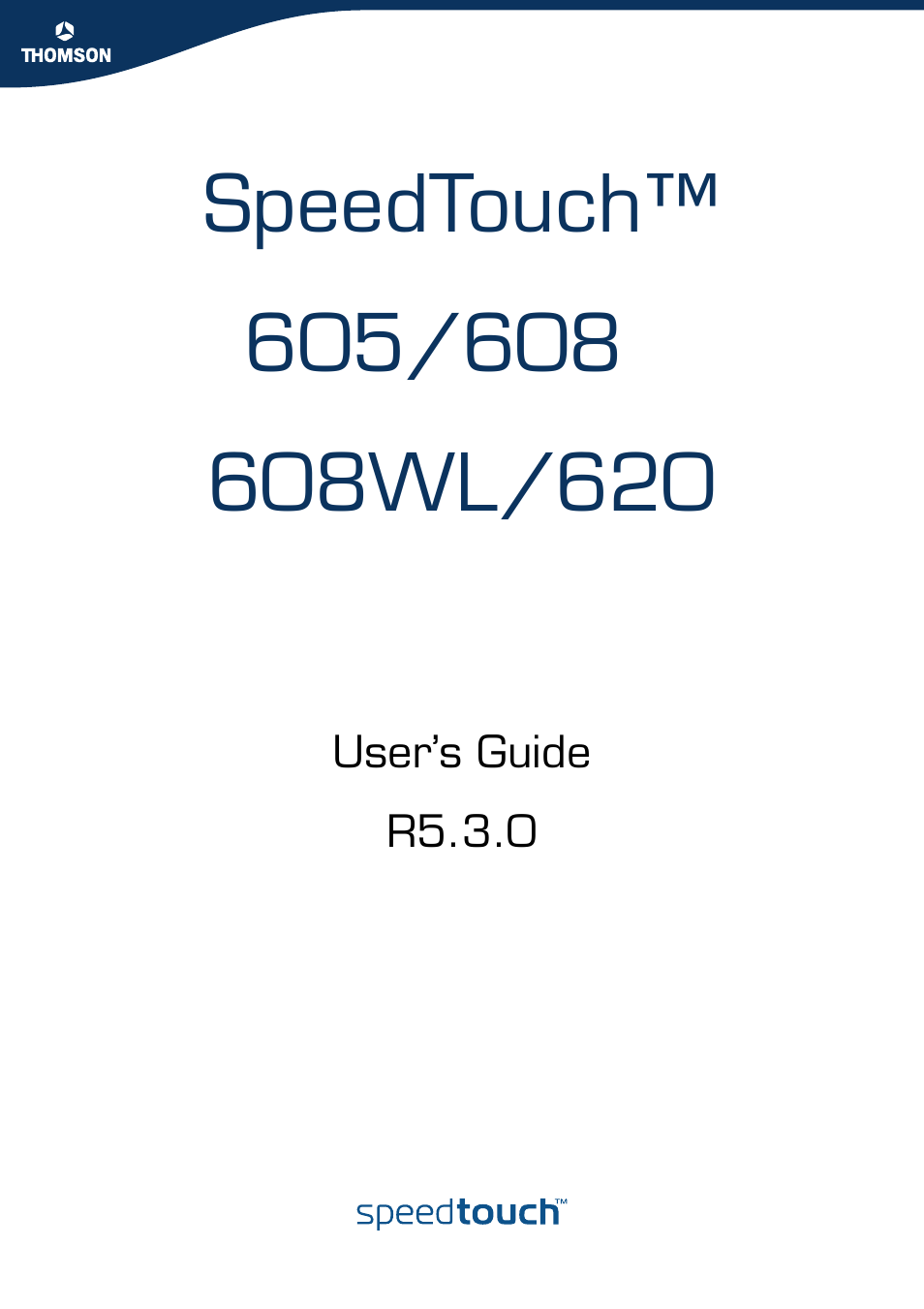 Speedtouch | RCA 608WL User Manual | Page 3 / 228