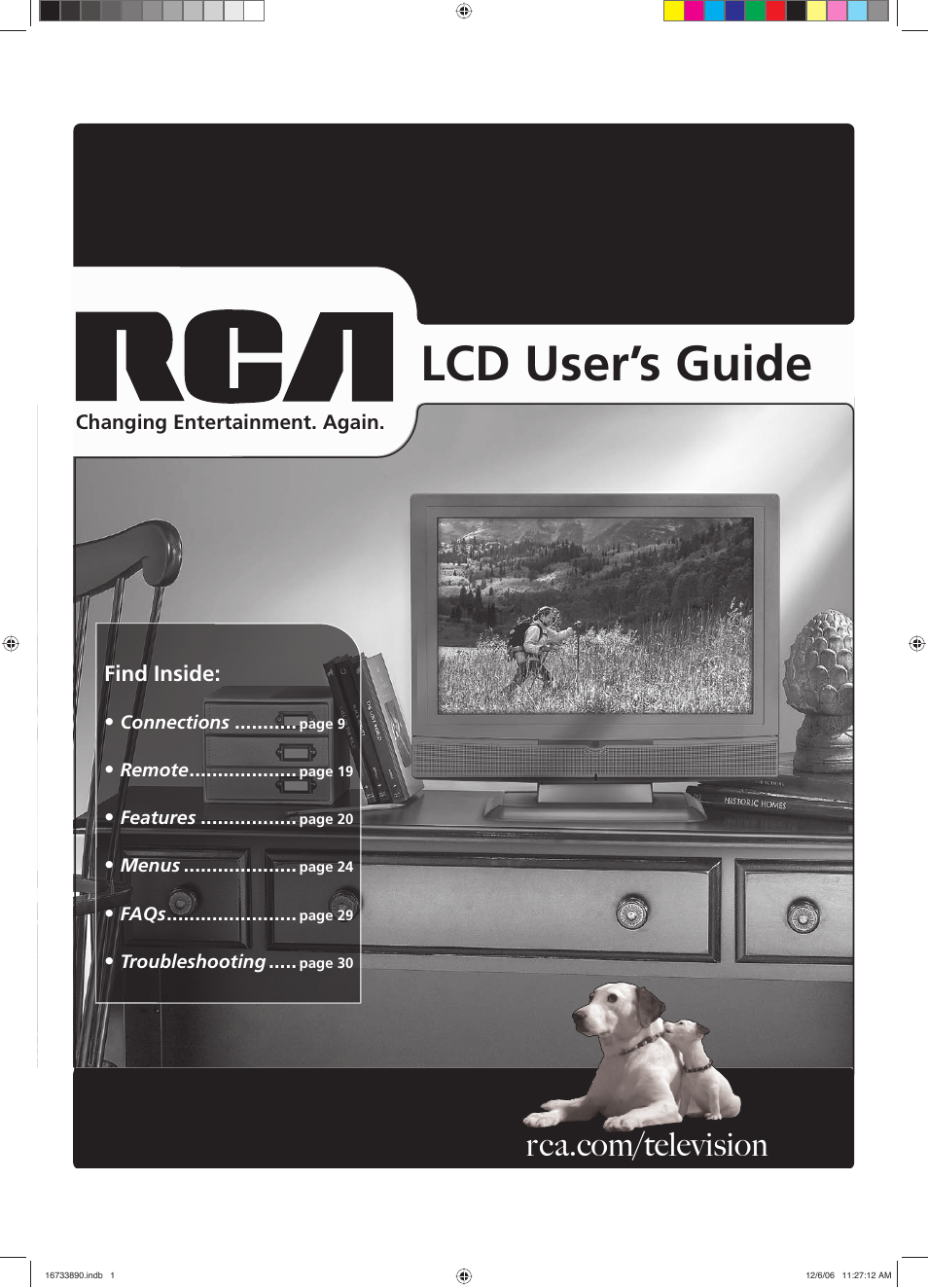 RCA L15D20 User Manual | 36 pages