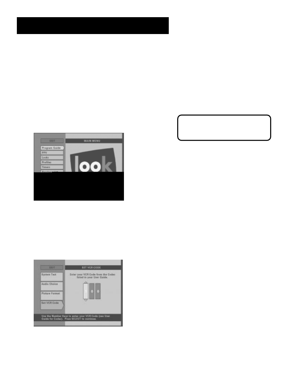 Step 7: set the vcr code, Setup and connections | RCA look 15377550 User Manual | Page 14 / 48