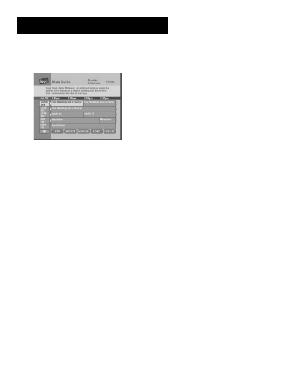 Getting around in the guides, The menu system | RCA look 15377550 User Manual | Page 27 / 48