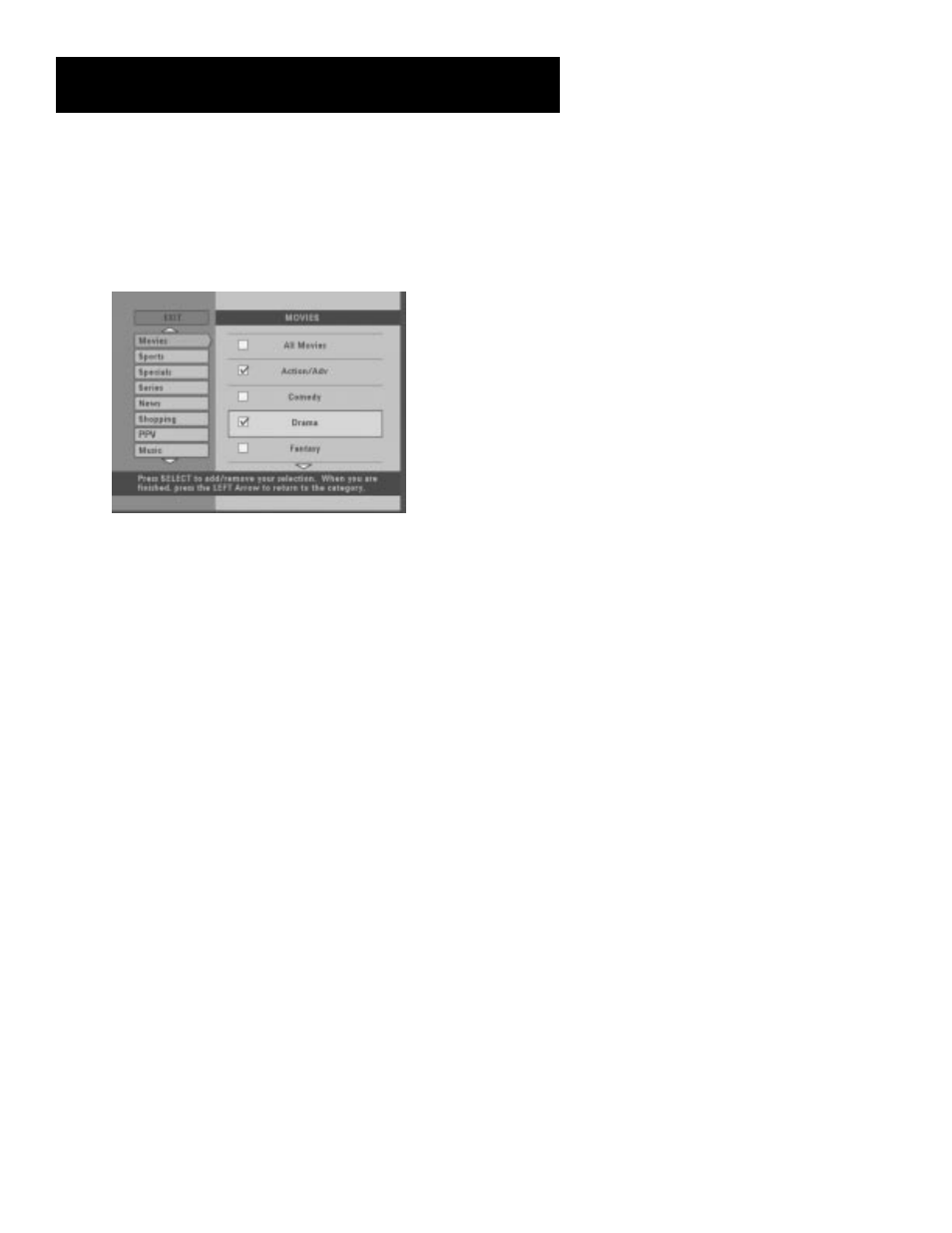 The menu system | RCA look 15377550 User Manual | Page 31 / 48