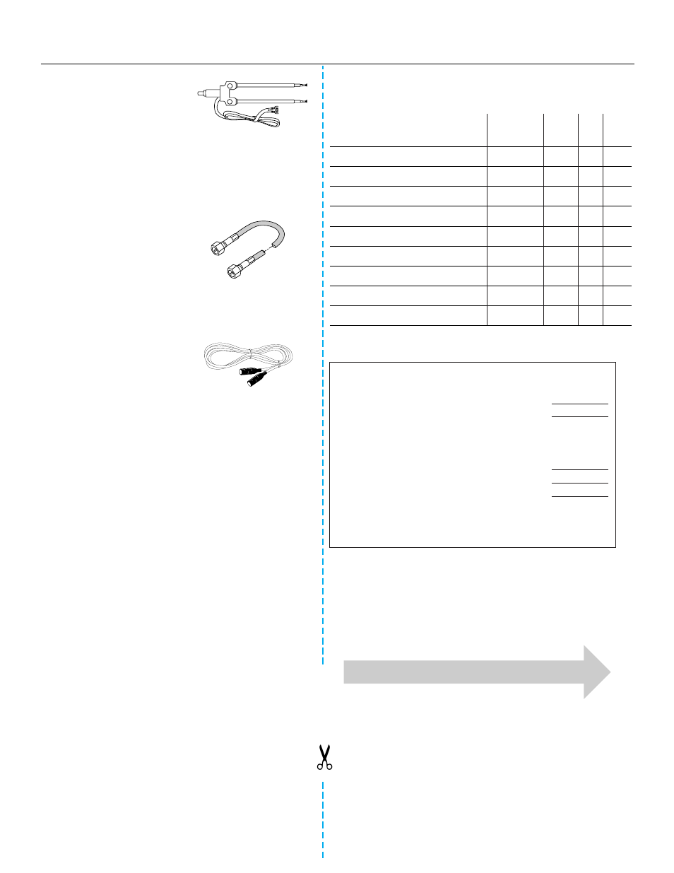 Accessories, Order form, Accessories -12 | Detach here, Antenna cables | RCA Color TV User Manual | Page 13 / 16