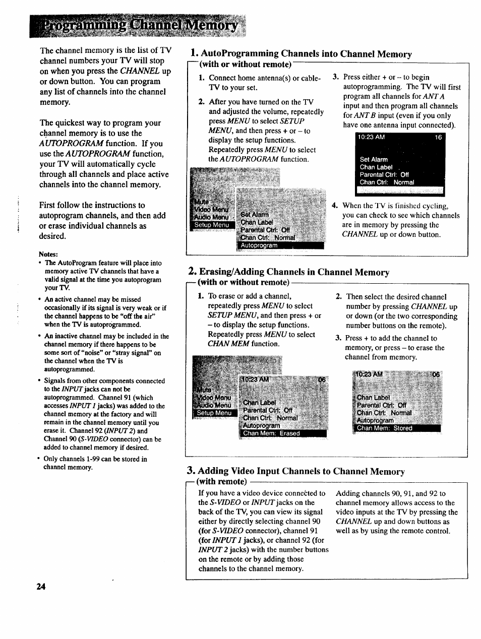 RCA COLOR TV NCJ11 User Manual | Page 26 / 56