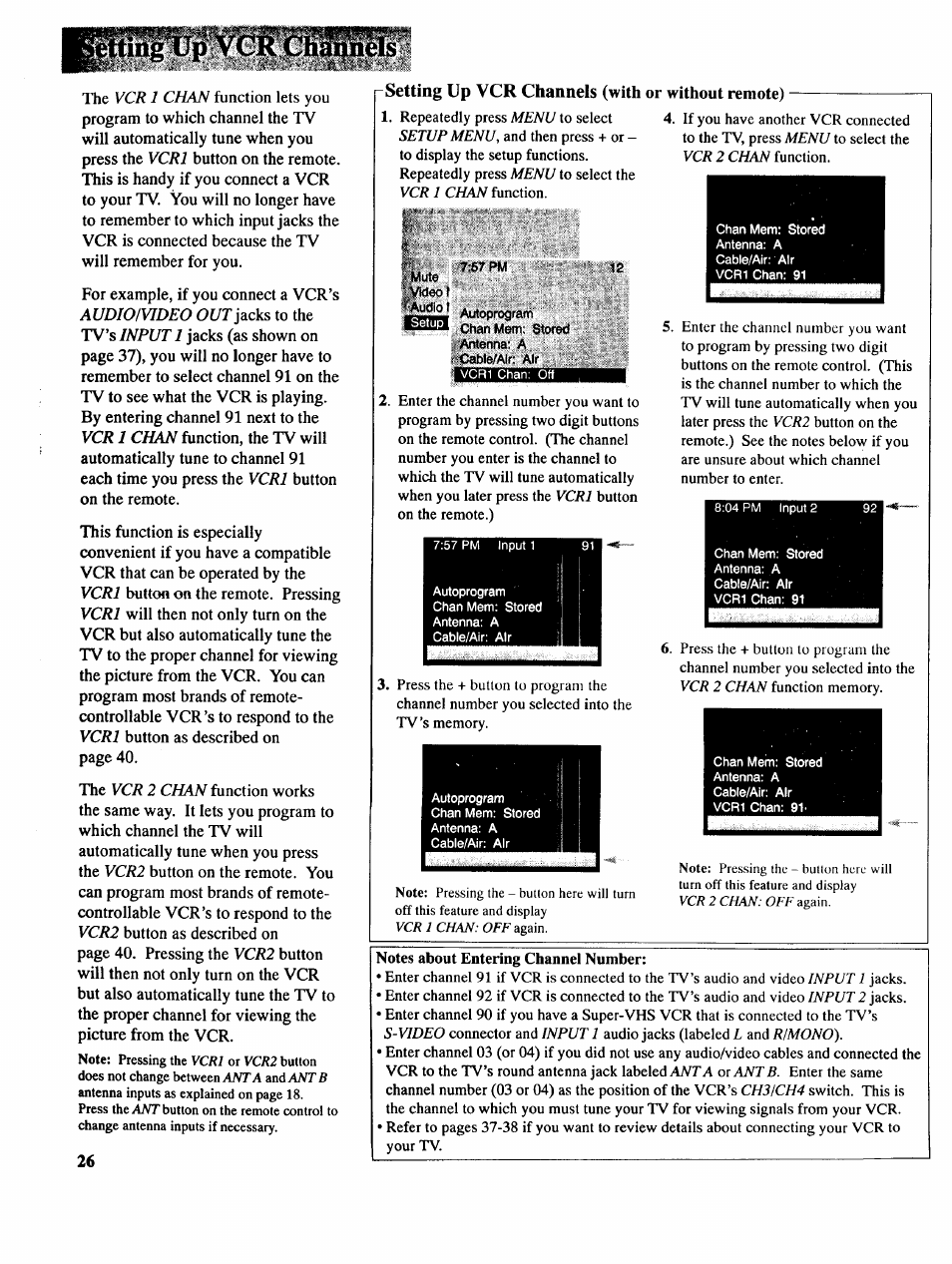 RCA COLOR TV NCJ11 User Manual | Page 28 / 56