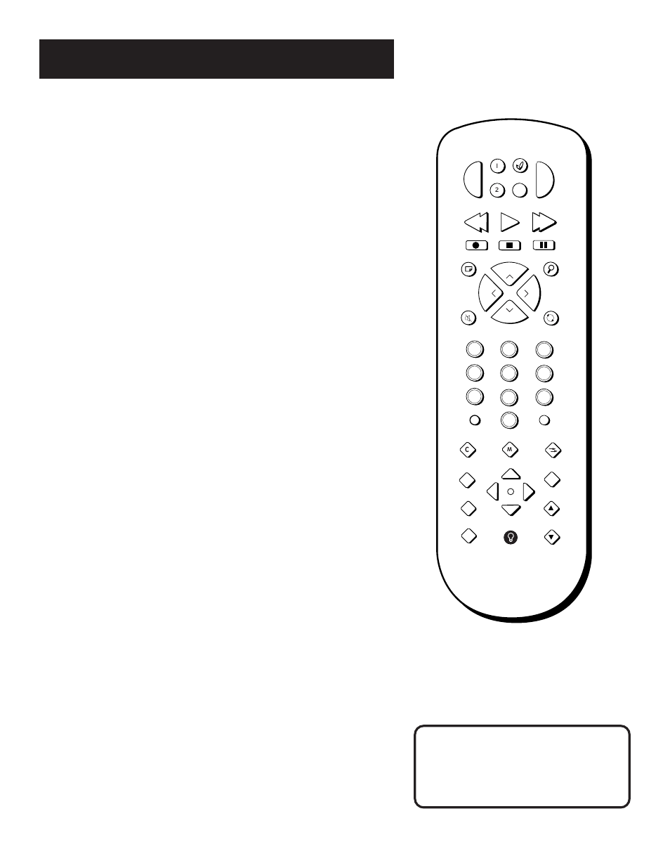 Remote buttons, Mute button, Speed button | Stop button, Tracking buttons, Vol buttons, Vcr basics, Tv function buttons, Tv buttons | RCA VR616HF User Manual | Page 22 / 68