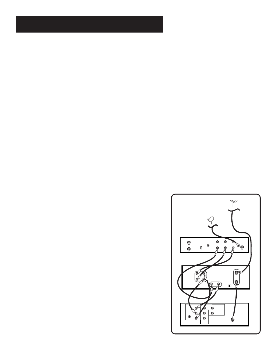 Tv with audio/video jacks and satellite receiver, Connections, Using this connection | RCA VR616HF User Manual | Page 56 / 68