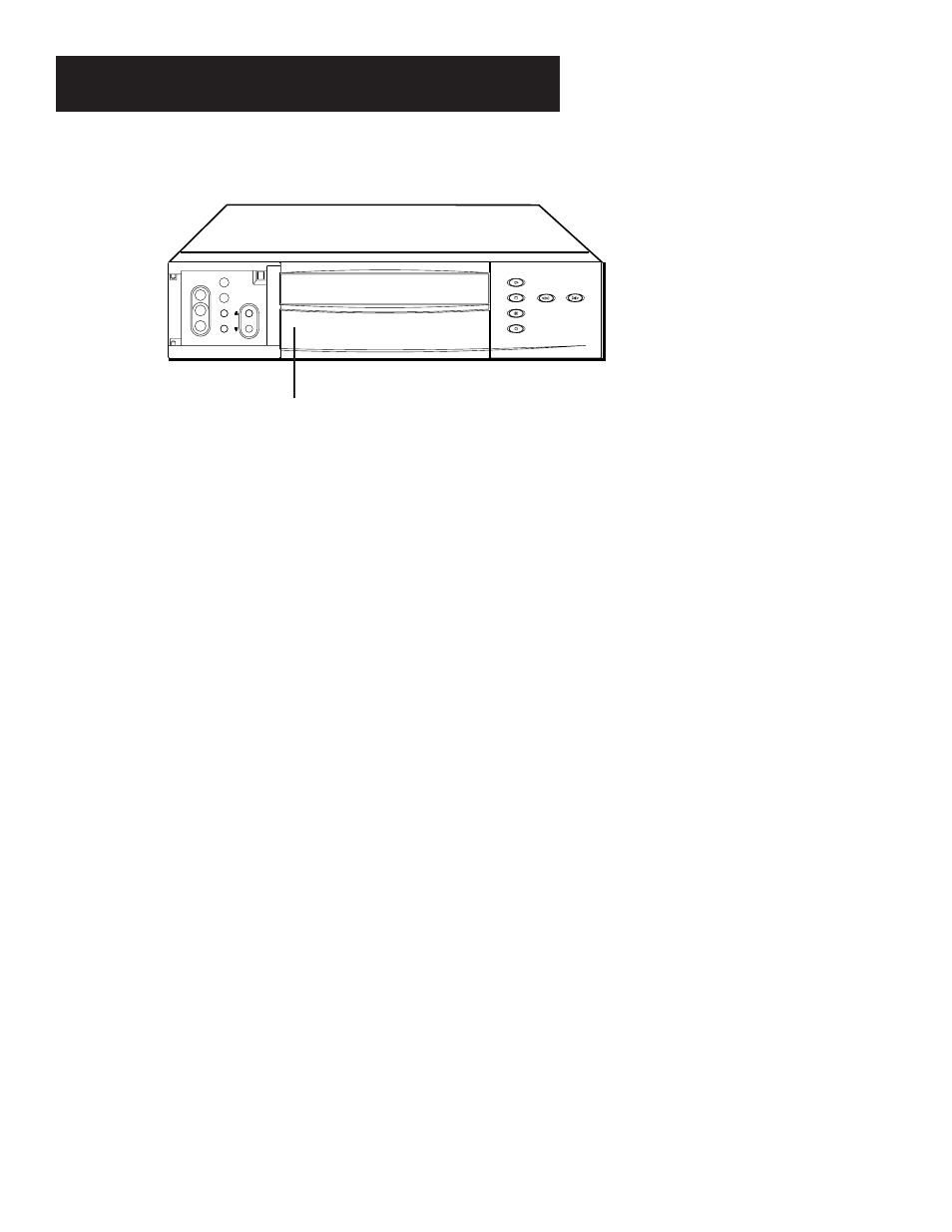 Channel buttons, Front panel, Front panel controls | Sensor, Sensor, remote, Appendix a: reference | RCA VR616HF User Manual | Page 58 / 68