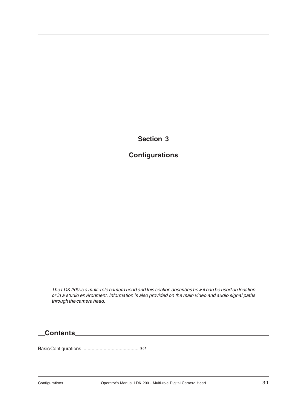 Configurations, Configurations -1 | RCA LDK 200 User Manual | Page 21 / 46