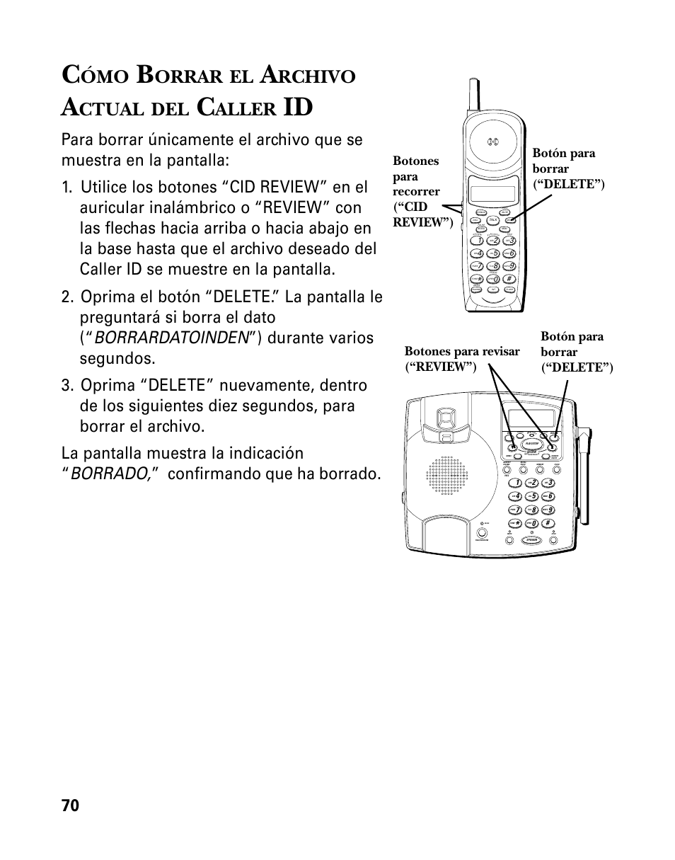 Orrar, Rchivo, Ctual | Aller | RCA 26958 User Manual | Page 158 / 176
