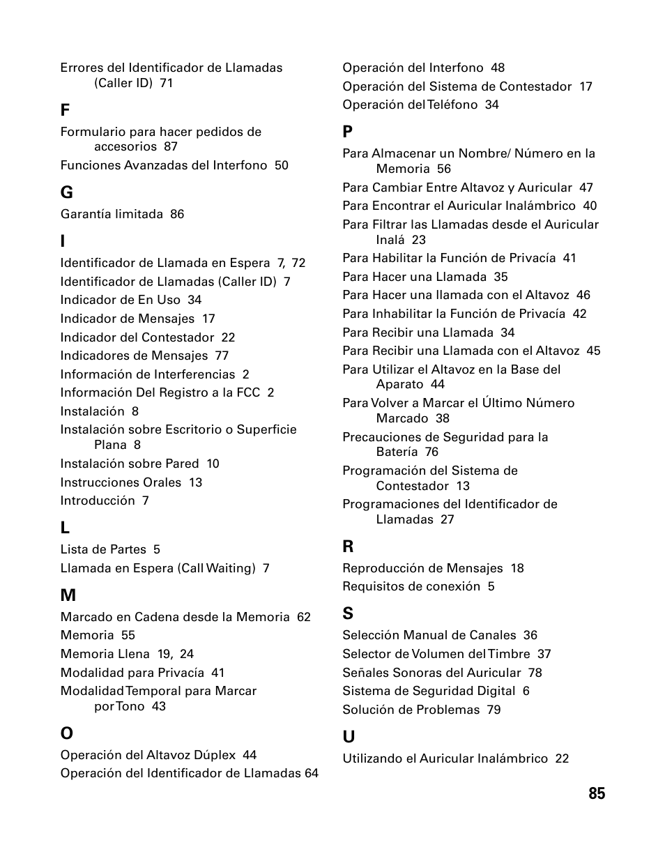 RCA 26958 User Manual | Page 173 / 176